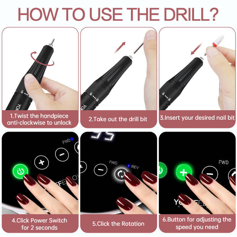 Nail Drill Machine