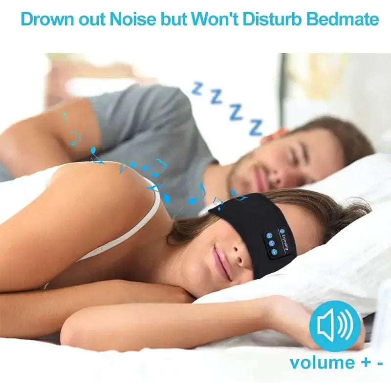 Indulge in relaxation with our Bluetooth Headphones Soft Elastic Eye Mask, blending comfort and sound for serene slumbers.