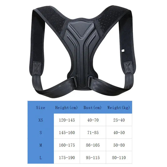 Boost confidence and appearance with the Adjustable Back Shoulder Posture Corrector, promoting better posture and poise.