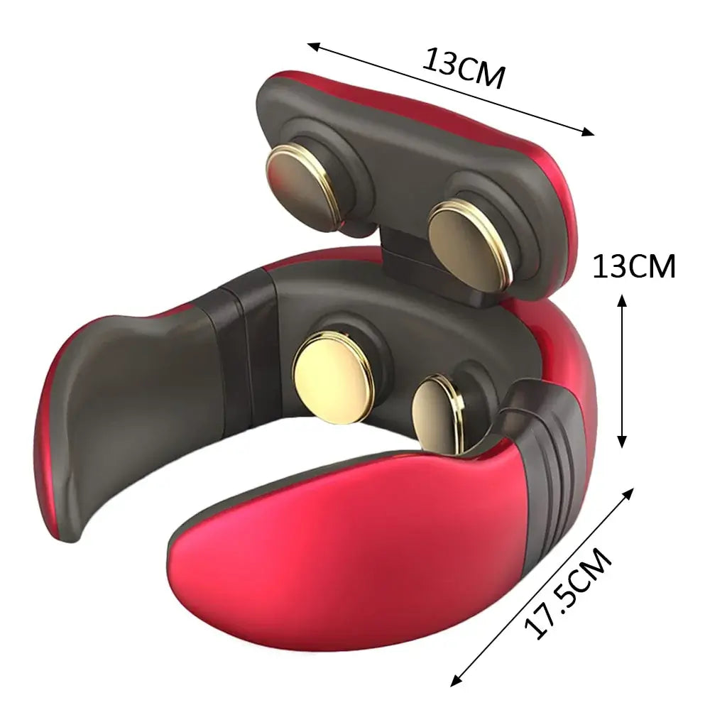 Smart 4D Magnetic Neck Massager relieves neck pain with magnetic therapy and advanced technology for comfort and relaxation.