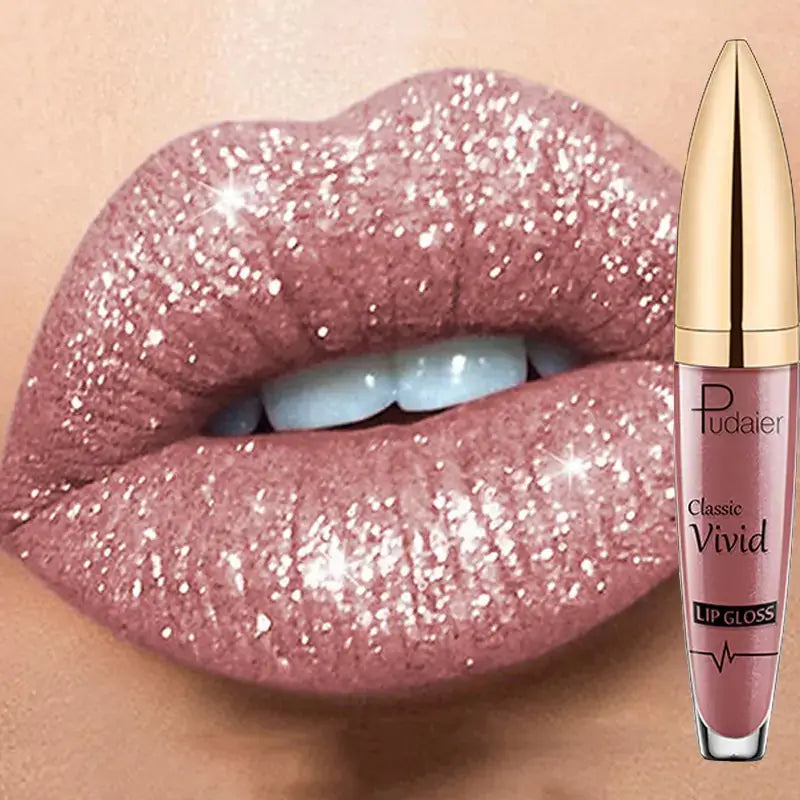 Dazzle all day with our Long Lasting Shiny Lip Gloss – vibrant, shiny lips that stay perfect from dawn till dusk.