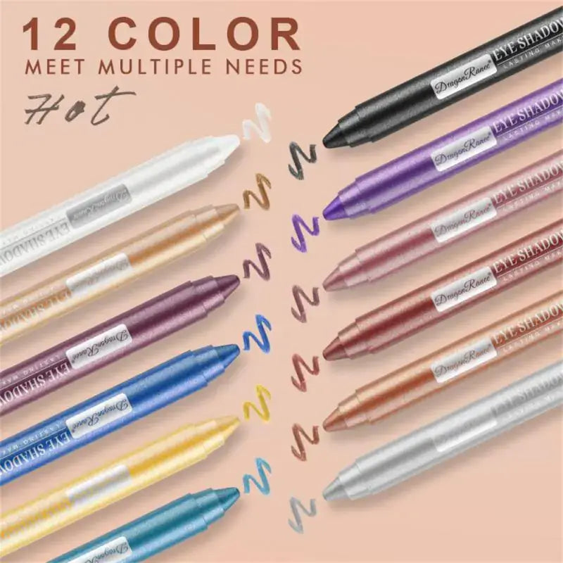 Elevate your eye game with our 12 Colors Eyeshadow Pencil Set. Vibrant, long-lasting, and easy to apply for endless creative looks.