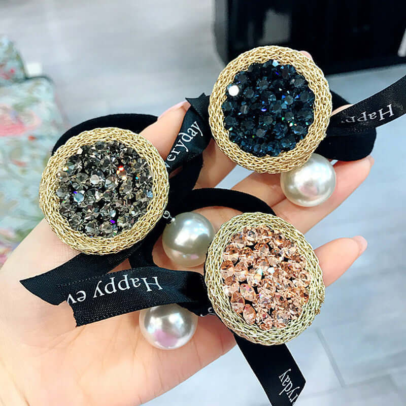 Rhinestone Hair Tie