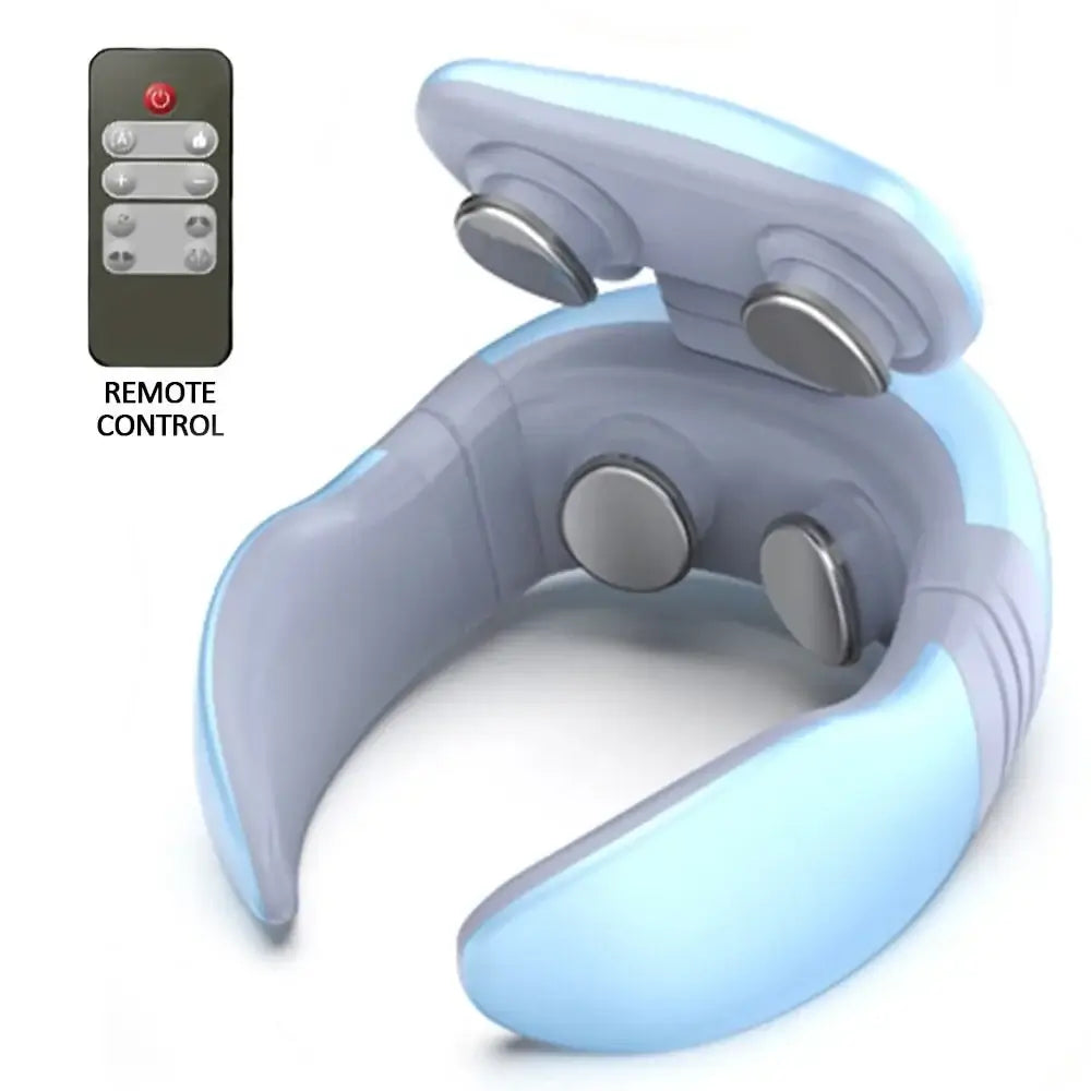 Smart 4D Magnetic Neck Massager relieves neck pain with magnetic therapy and advanced technology for comfort and relaxation.