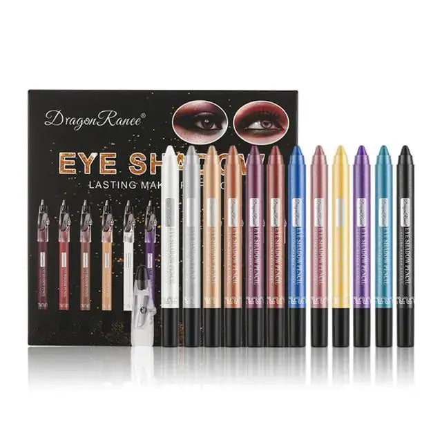 Elevate your eye game with our 12 Colors Eyeshadow Pencil Set. Vibrant, long-lasting, and easy to apply for endless creative looks.