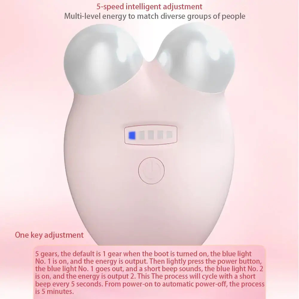 Facial Toning Device stimulates collagen, improves elasticity, and enhances facial contours for youthful, radiant skin.