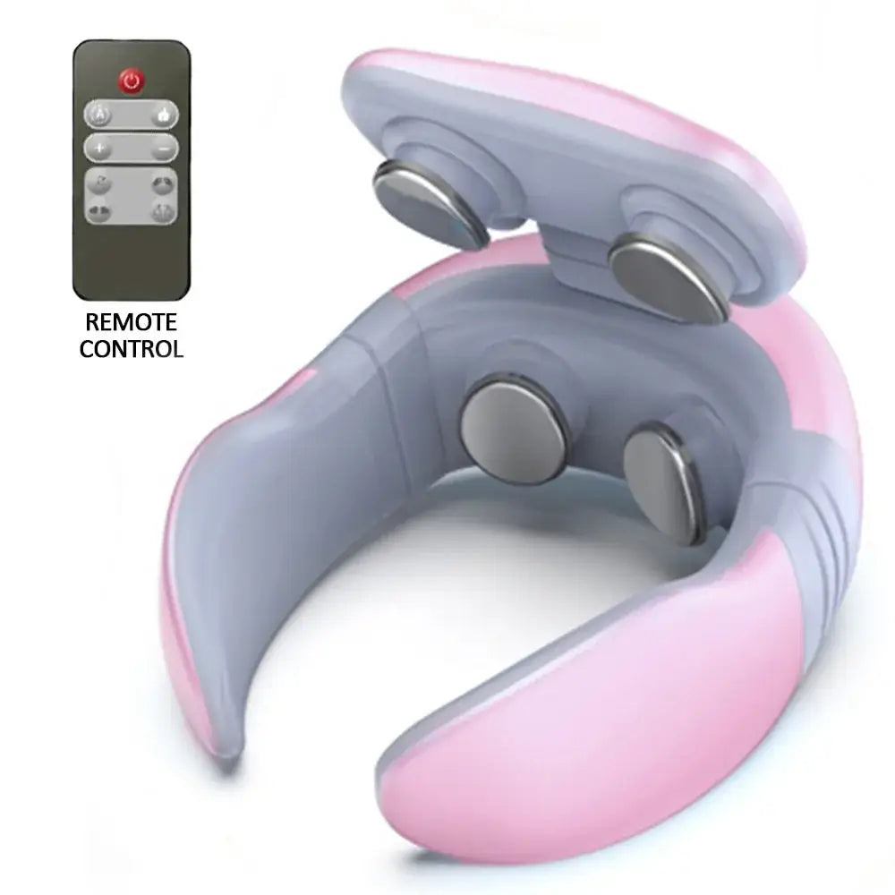 Smart 4D Magnetic Neck Massager relieves neck pain with magnetic therapy and advanced technology for comfort and relaxation.