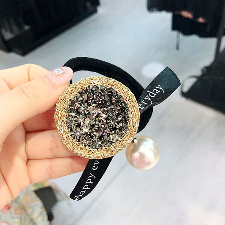 Rhinestone Hair Tie