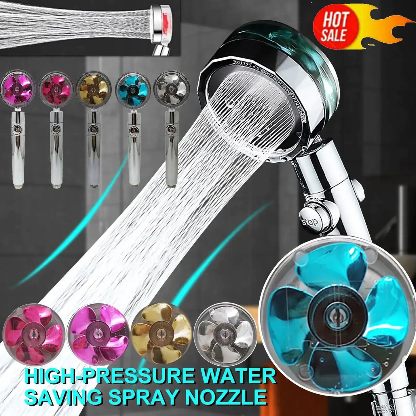 Pressurized shower head for a luxurious experience, boosting water flow for a spa-like cleanse and long-term performance.